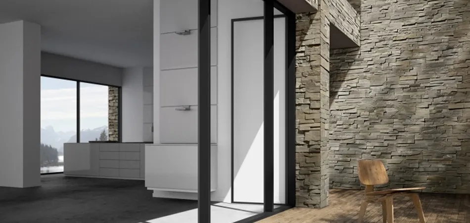 Progetto Esterno Royal rivestimento cemento da parete