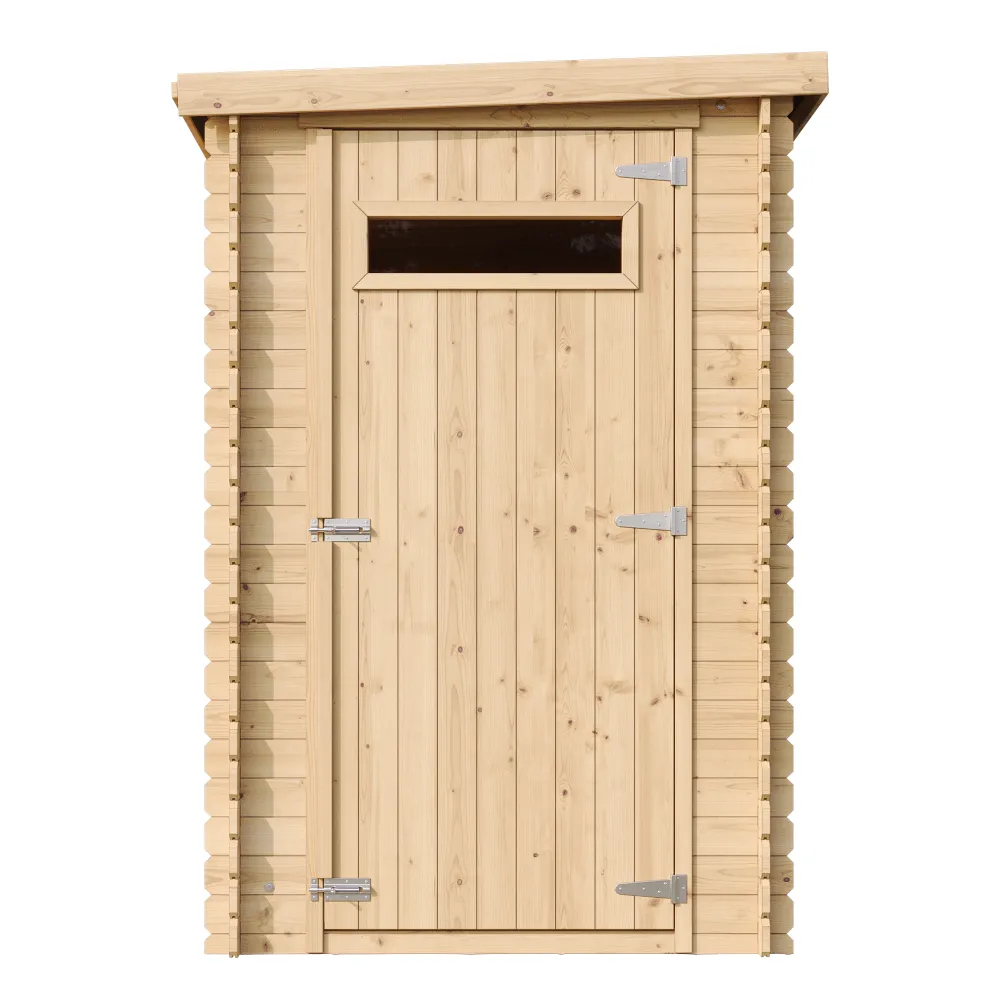 Timbela M306A casetta legno 130x235 cm 3 m2 con finestre