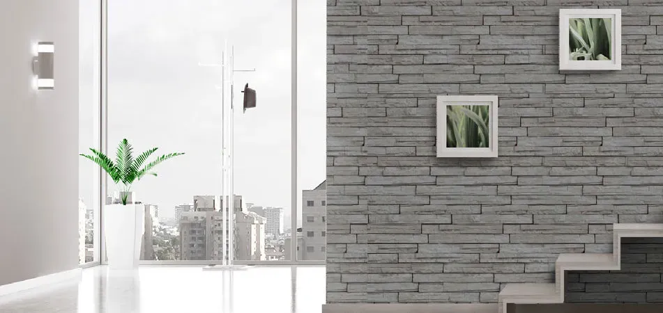 Progetto Esterno Listello Disegual rivestimento cotto