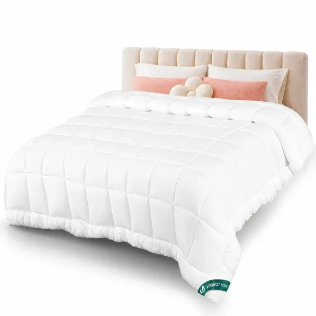 Vounot Piumone Leggero 260x240 cm Bianco 200 g/mq Estivo