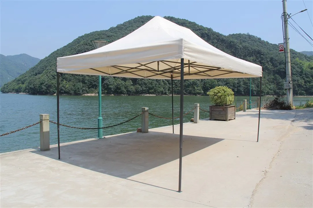 All Seasons Gazebos gazebo pieghevole beige 3x4,5 m