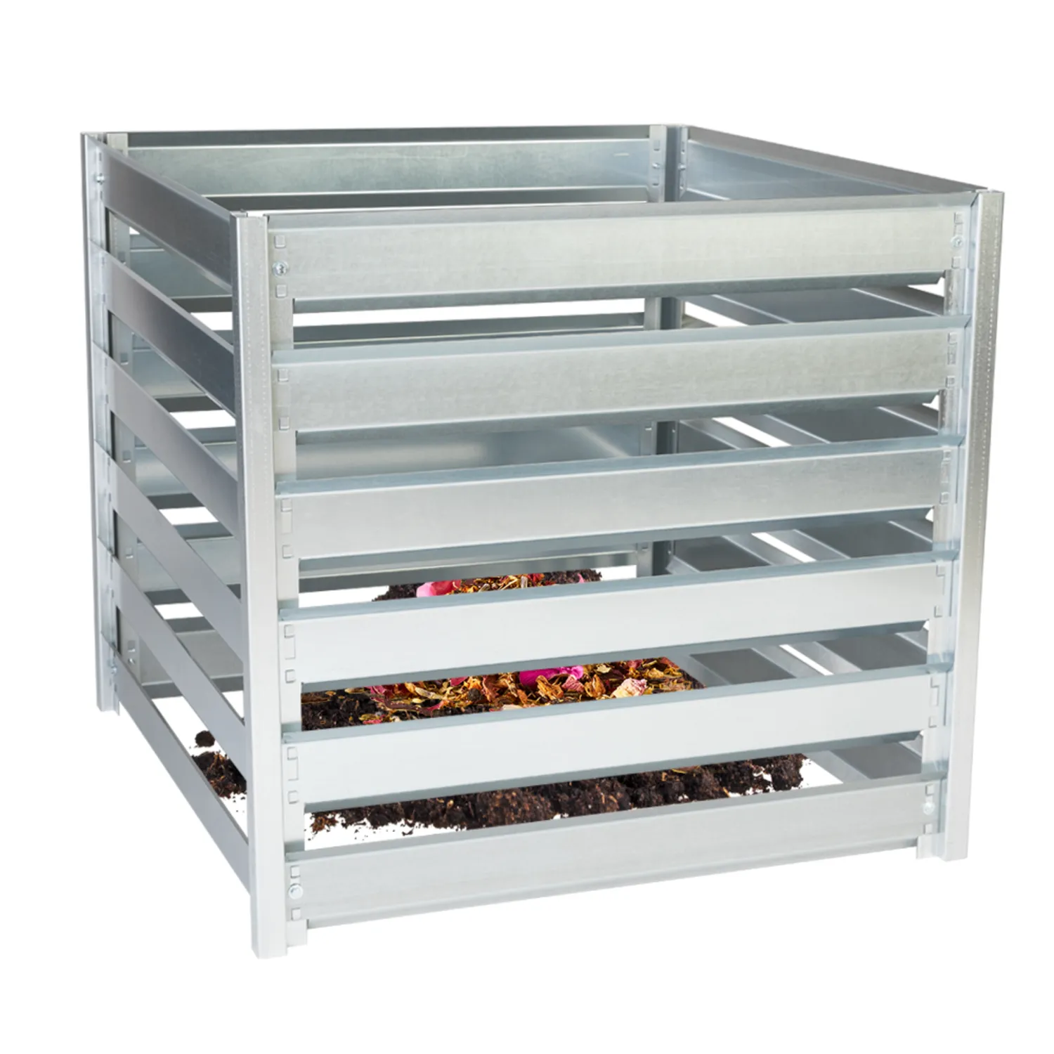 Timbela M800 compostiera da giardino 91x91 cm 704 L