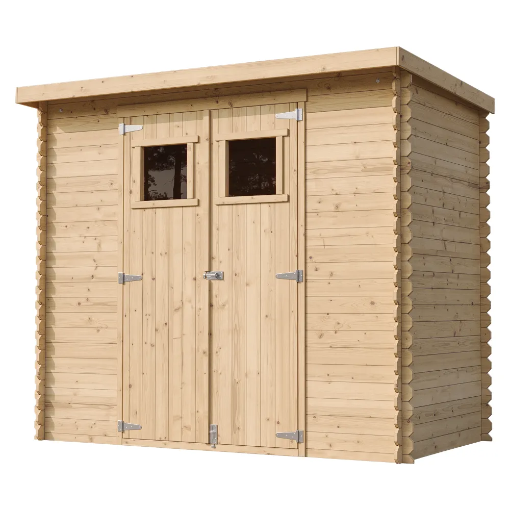 Timbela M310 casetta legno attrezzi 235x130 3 mq finestre