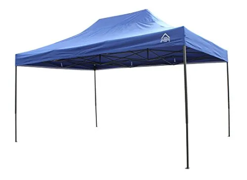 All Seasons Gazebos Robusto 3x4,5 m gazebo pieghevole blu reale impermeabile