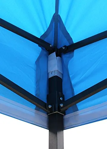 All Seasons Gazebos Robusto 3x4,5 m gazebo pieghevole blu impermeabile
