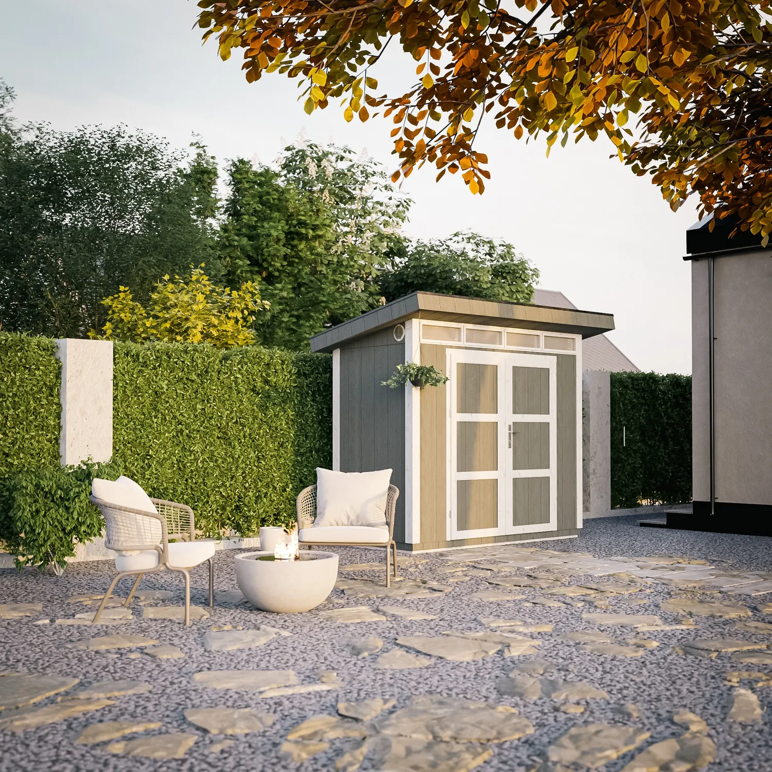 Timbela M901A casetta da giardino 118x250 cm SmartSide