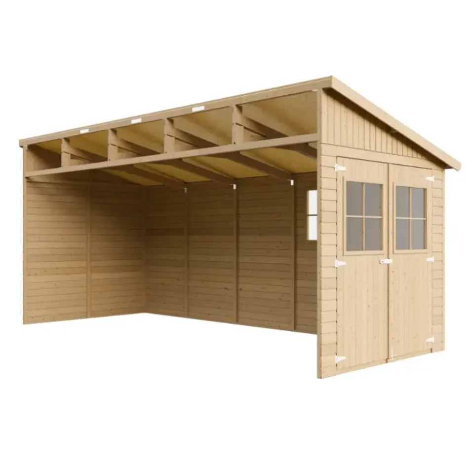 Timbela M341 ricovero legno 201x493 cm 10 m²