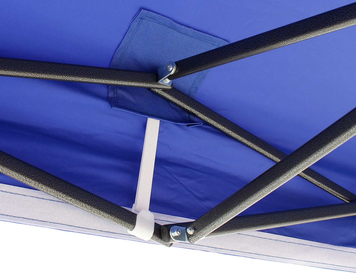 All Seasons Gazebos Robusto 2x2 gazebo pieghevole blu reale impermeabile