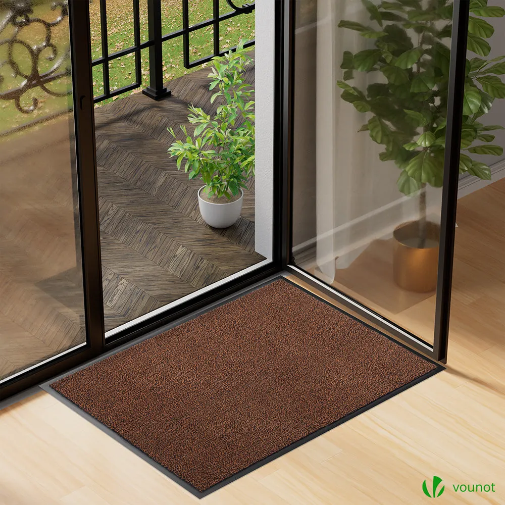 VOUNOT zerbino ingresso 90x120 marrone-nero antiscivolo