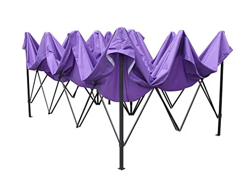 All Seasons Gazebos Robusto 3x4,5 m gazebo pieghevole viola impermeabile