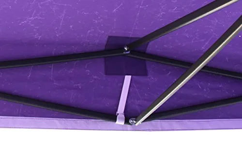 All Seasons Gazebos Robusto 2m x 2m gazebo pieghevole viola impermeabile