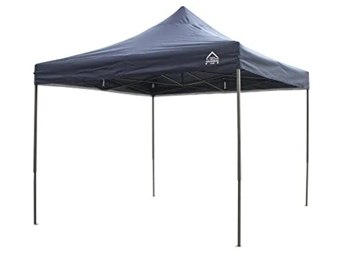 All Seasons Gazebos Robusto gazebo pieghevole 3x3 m blu marino impermeabile