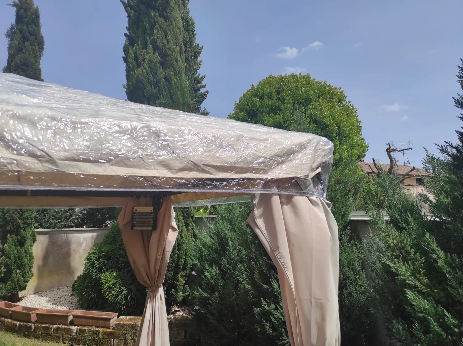 QUICK STAR Gazebo Cover 3x4 m Standard telo protettivo trasparente