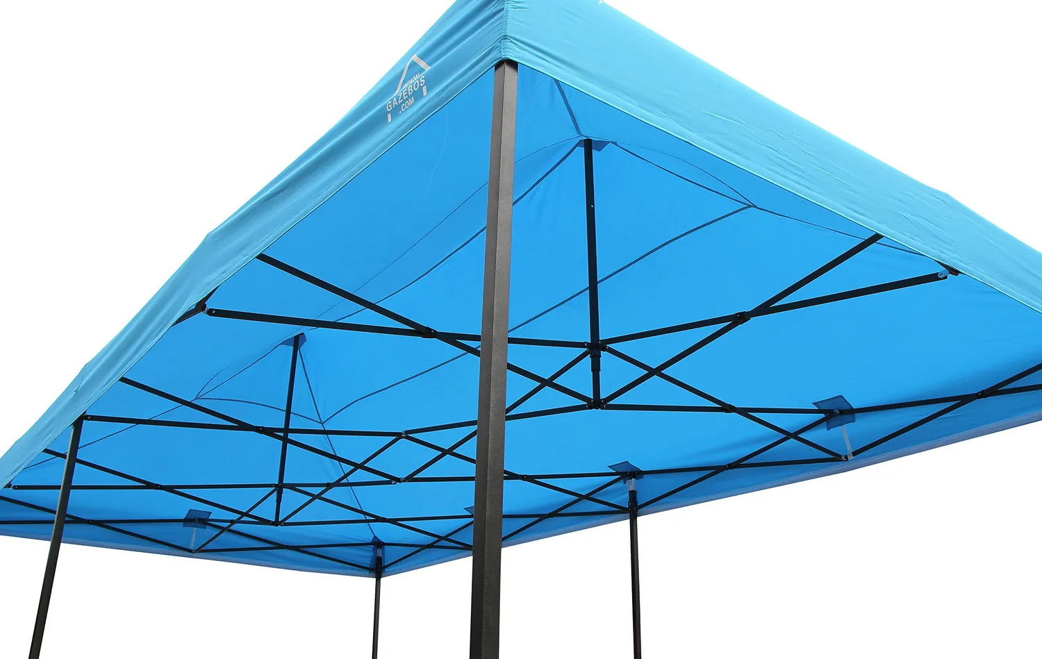 All Seasons Gazebos Robusto 3x6 gazebo pieghevole blu impermeabile