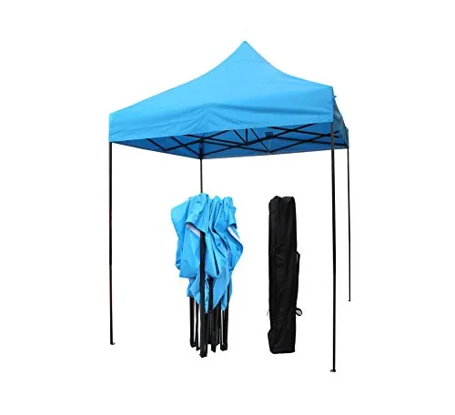All Seasons Gazebos Robusto 2m x 2m gazebo pieghevole azzurro impermeabile