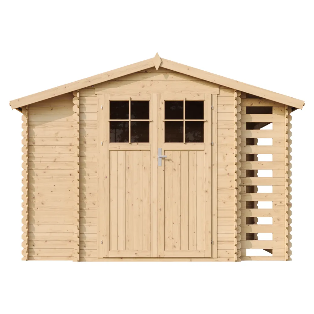 Timbela M389F casetta legno 312x200 cm 6 m² porte F