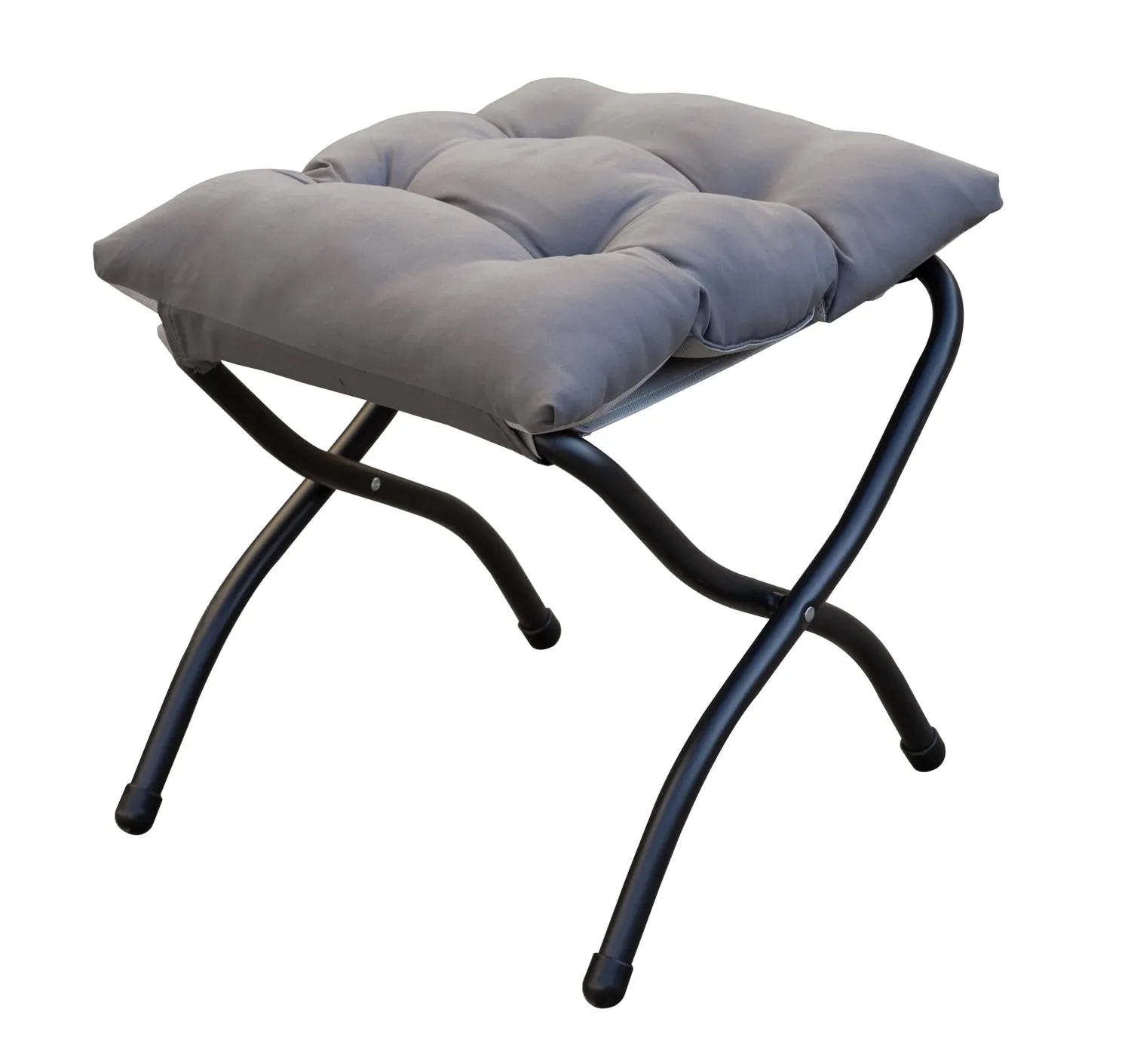 QUICK STAR Poggiapiedi Pieghevole Antracite 44cm Imbot
