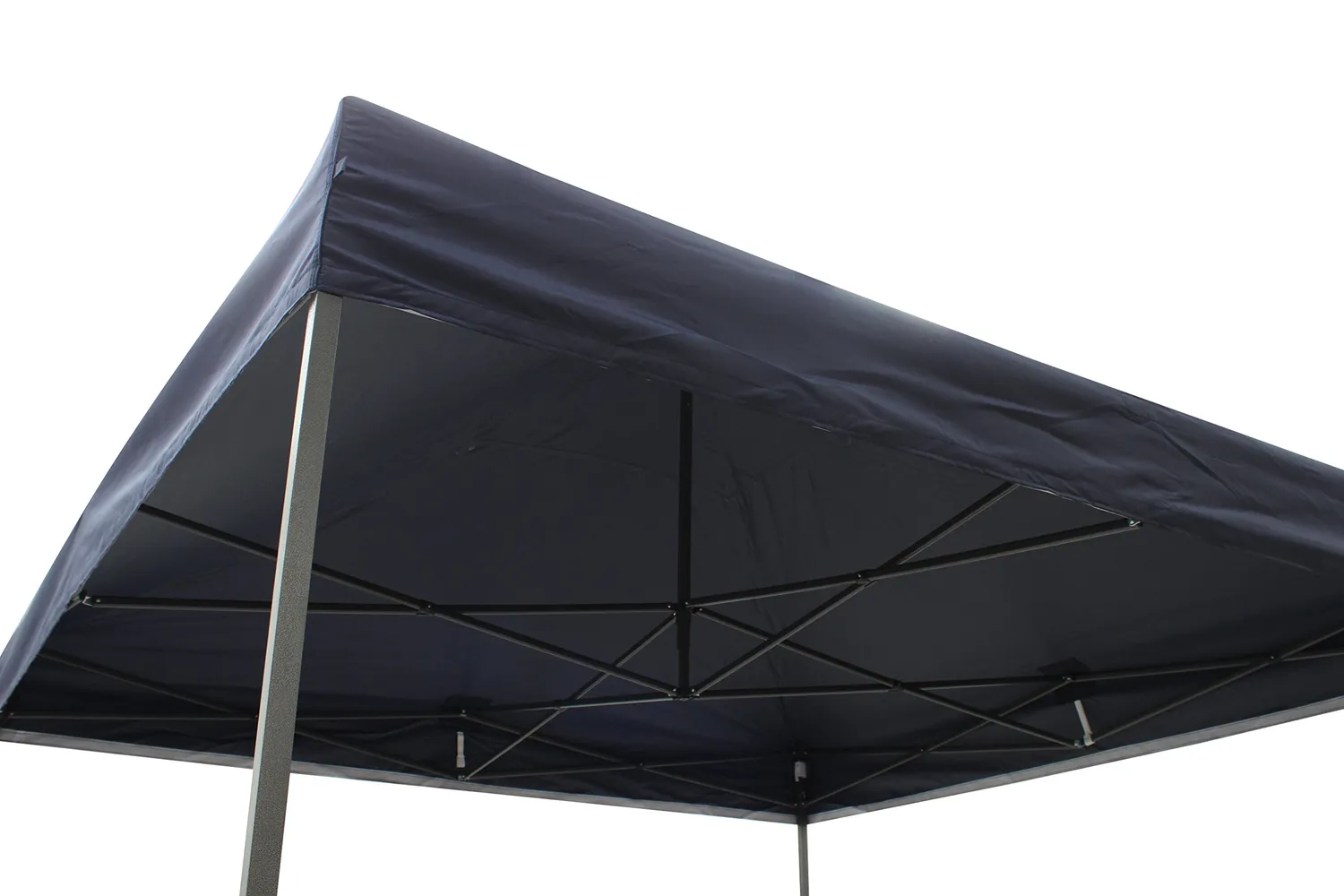 All Seasons Gazebos Robusto gazebo pieghevole 3x3 m blu marino impermeabile
