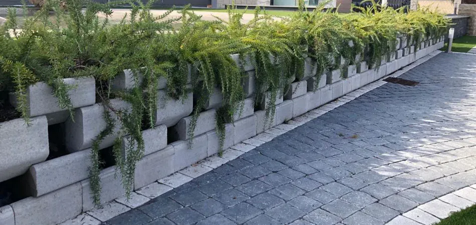 Progetto Esterno Green Block blocco per muretti e aiuole