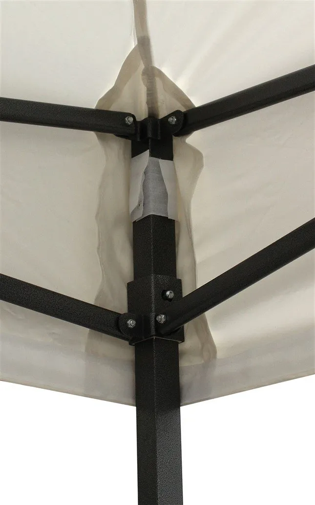 All Seasons Gazebos Premium gazebo pop up 3x3 m bianco impermeabile