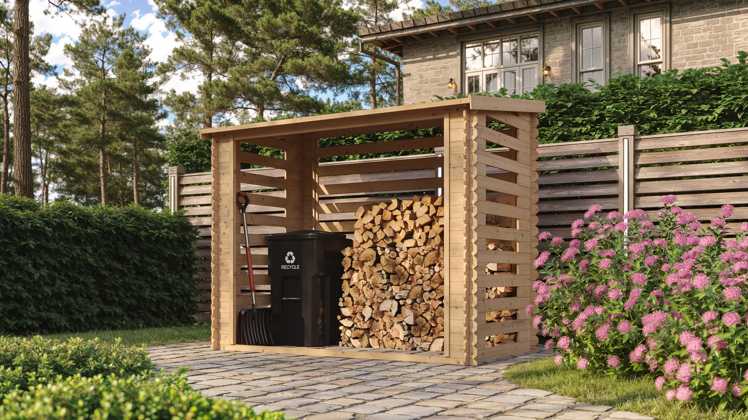 Timbela M202 Legnaia in Legno 228x130 da 4m³