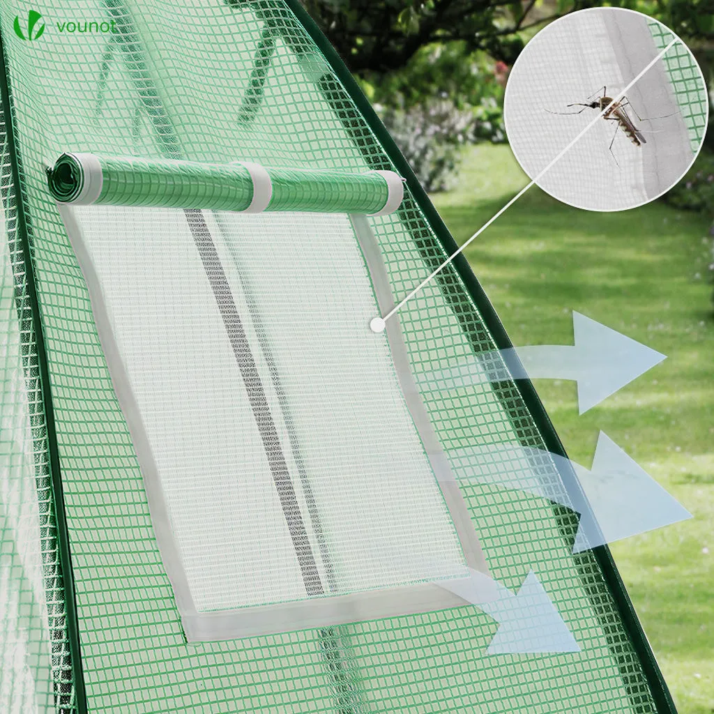 VOUNOT Serra Giardino Cupola Verde 160x160x180cm PE