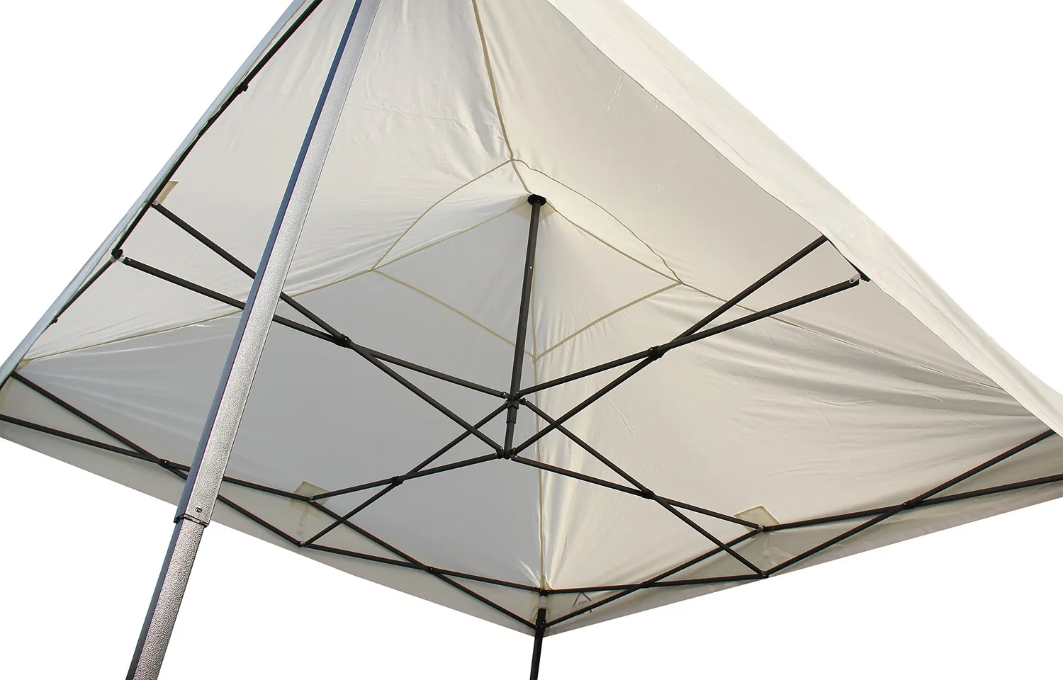 All Seasons Gazebos Robusto 2x2 m gazebo pieghevole crema impermeabile