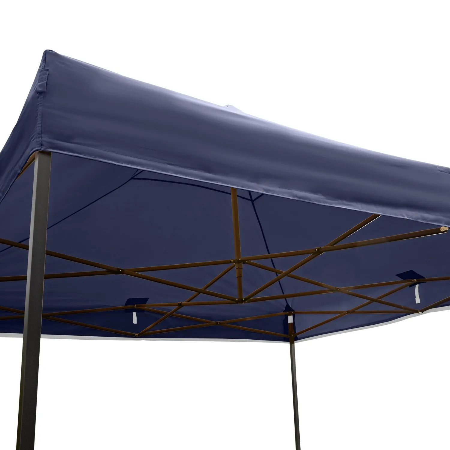 All Seasons Gazebos 3x3 m Gazebo con 4 Pareti Blu Navy