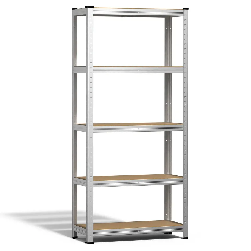 VOUNOT Scaffale 5 ripiani 70x30x150 cm metallo 175 kg