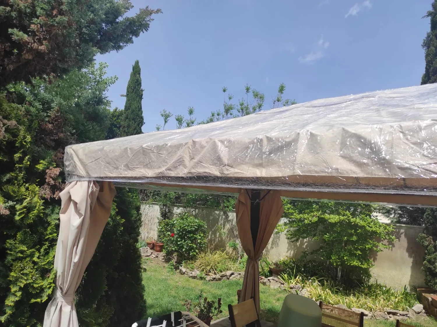 QUICK STAR Gazebo Cover 3x4 m Standard telo protettivo trasparente