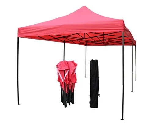 All Seasons Gazebos Robusto 3m x 6m gazebo pieghevole rosa impermeabile