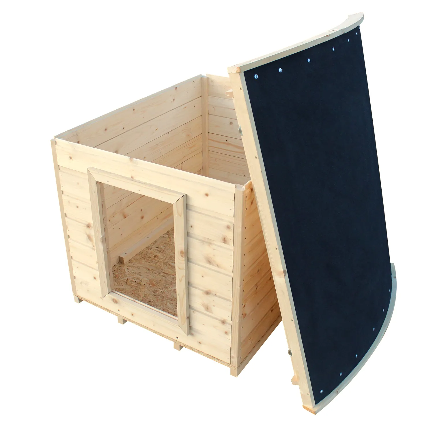 Timbela M405 Cuccia per Cani in Legno 73x90 Taglia M