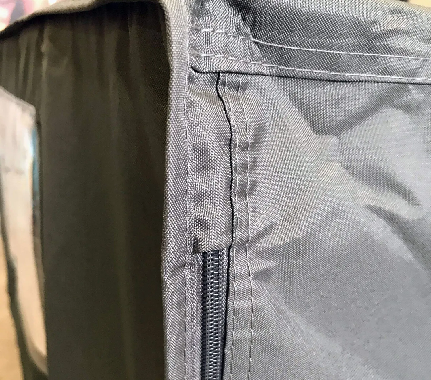 Quick Star copripallet grigio 125x85x50 cm 5 pezzi con zip
