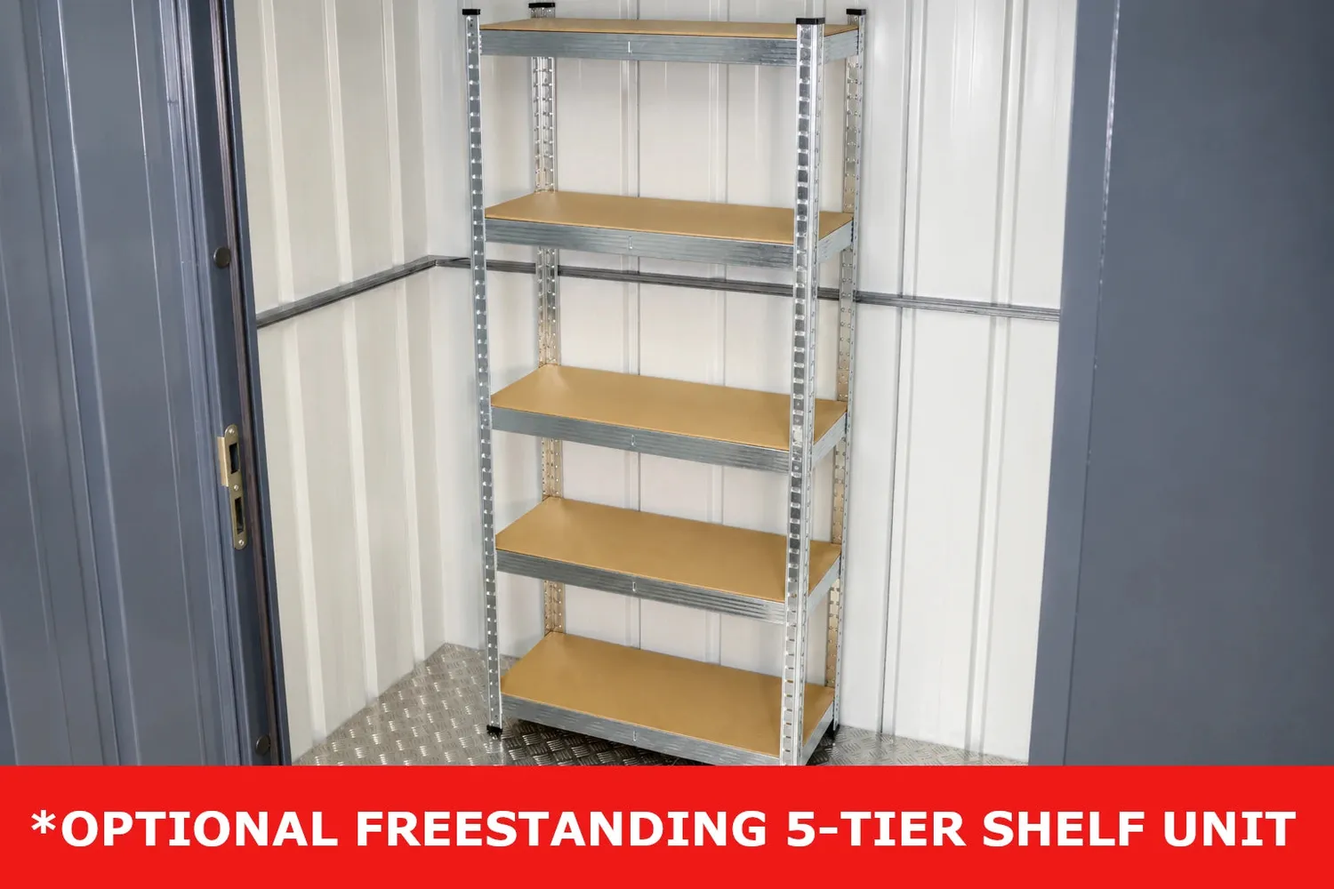 Yardmaster Shiplap 10x12 casetta metallo marrone