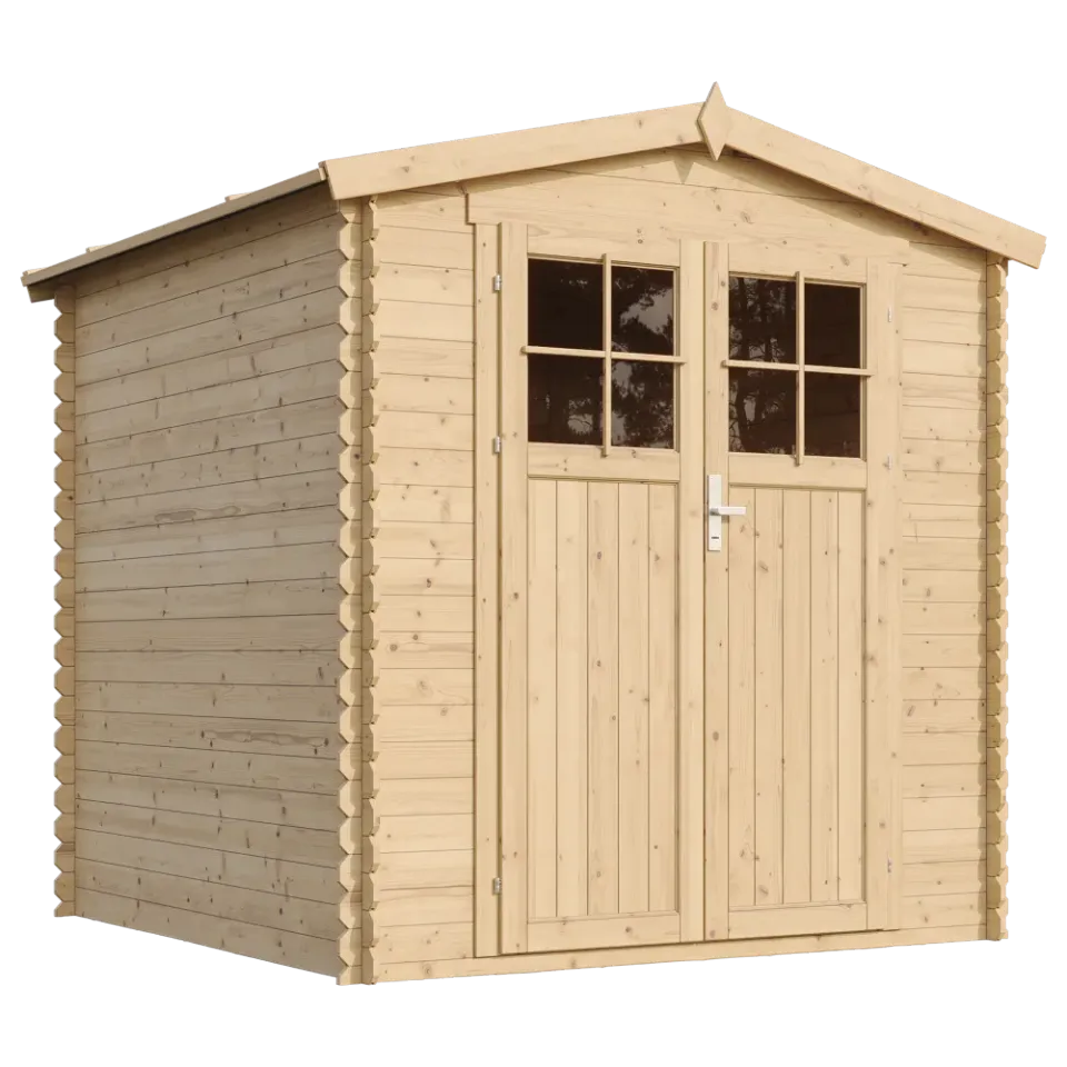 Timbela M343F Casetta Giardino Legno 200x200 con Finestre