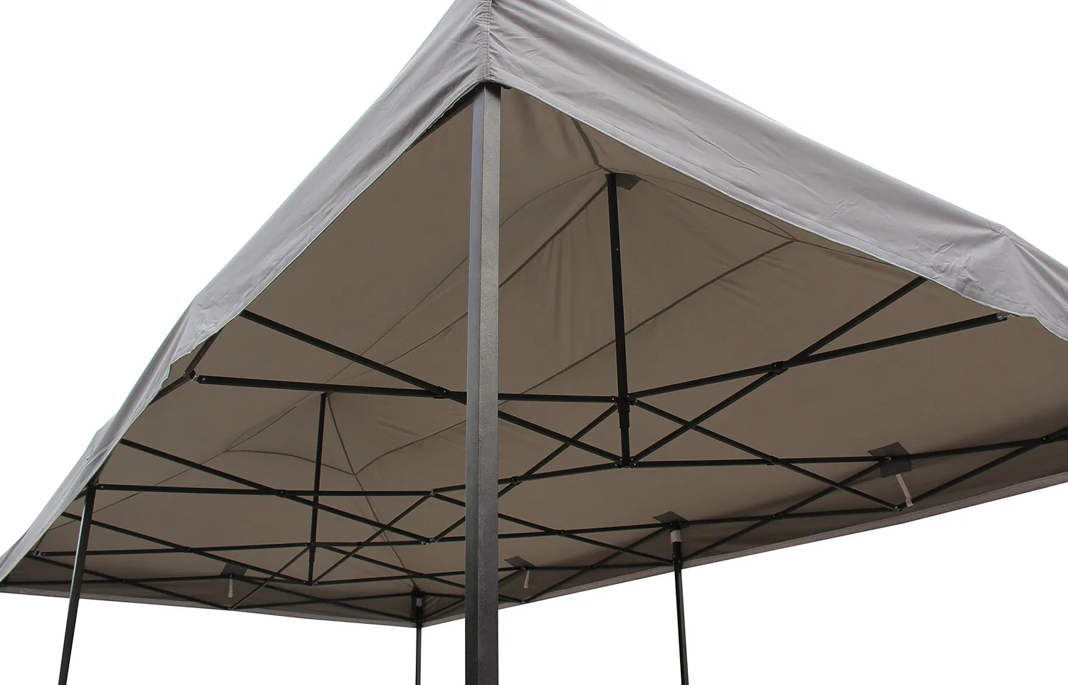 All Seasons Gazebos Robusto 3x6 gazebo pieghevole grigio impermeabile