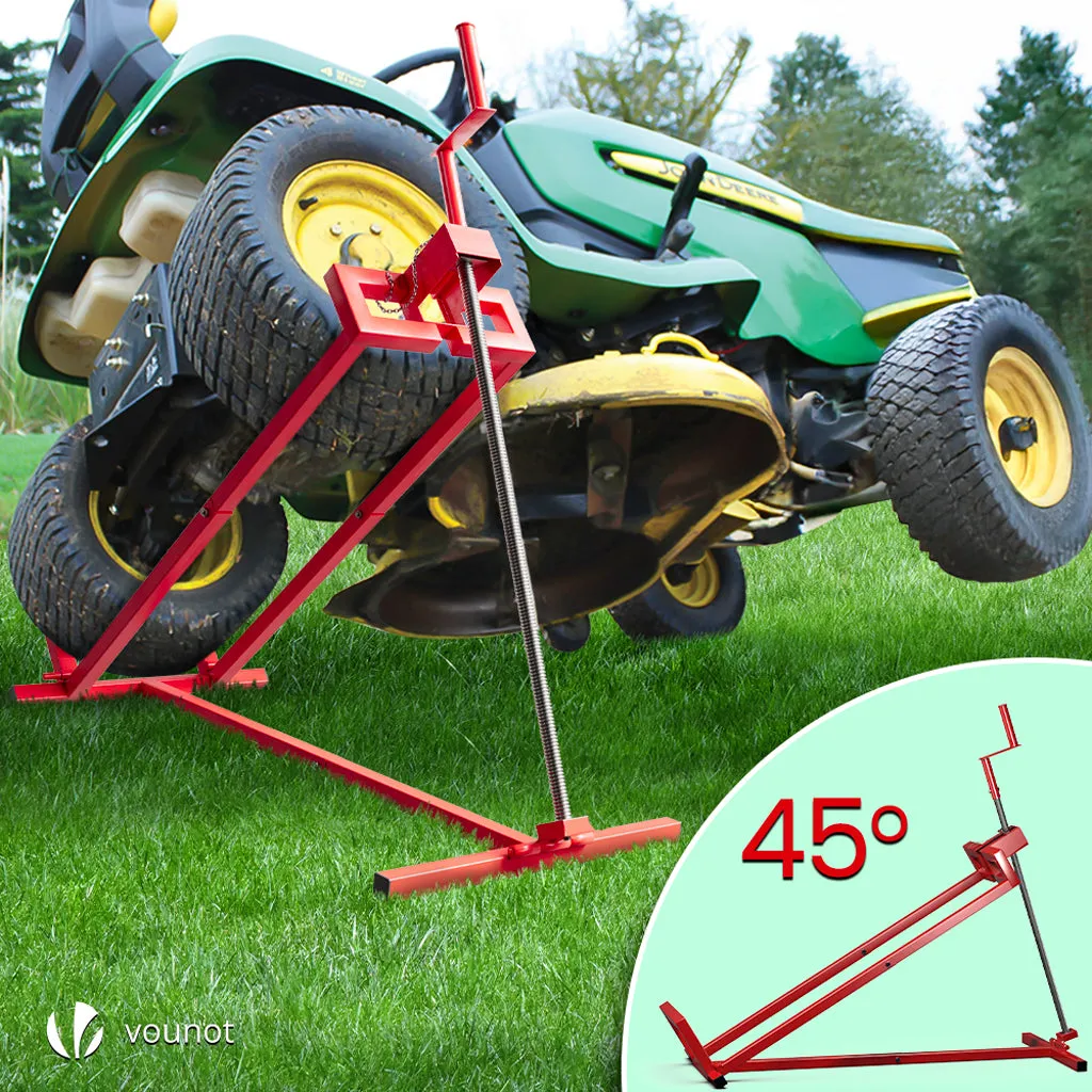 Vounot Sollevatore Trattorino 400kg Rosso Telescopico