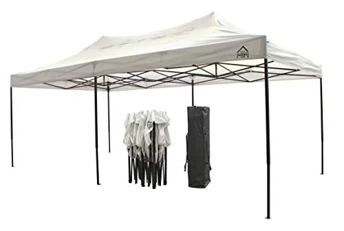 All Seasons Gazebos Robusto 3x6 gazebo pieghevole bianco impermeabile
