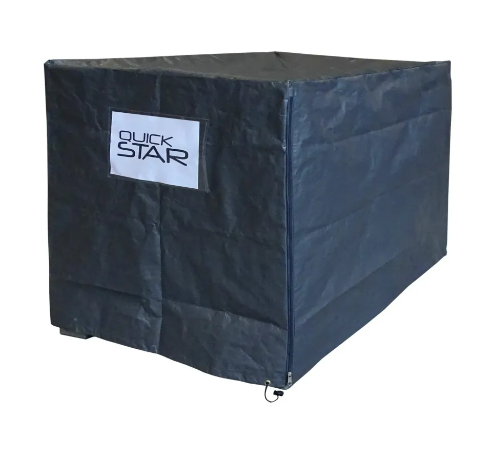 QUICK STAR Copertura Gabbia 125x85 cm Grigia 160 g