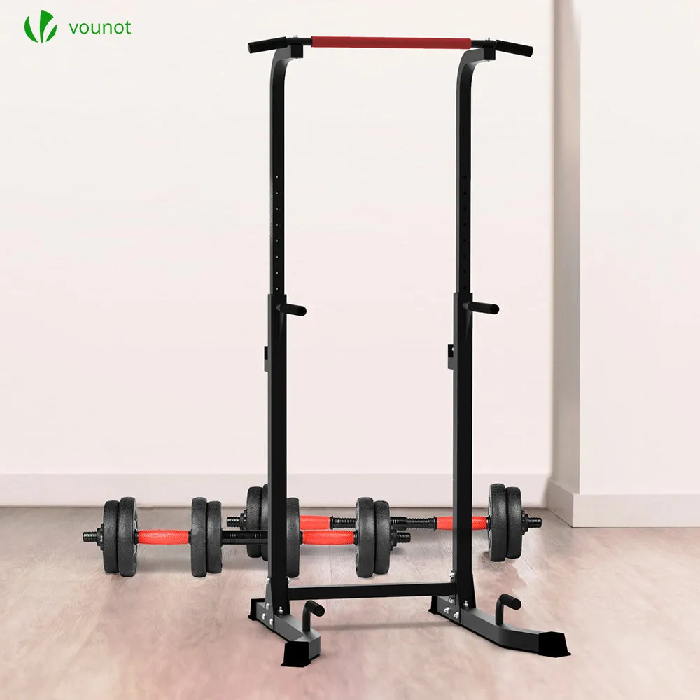 VOUNOT Stazione trazioni multifunzione 152-194 cm acciaio