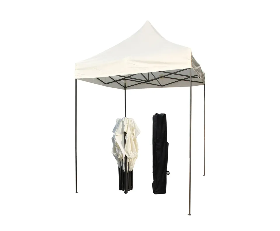 All Seasons Gazebos Robusto 2x2 m gazebo pieghevole crema impermeabile