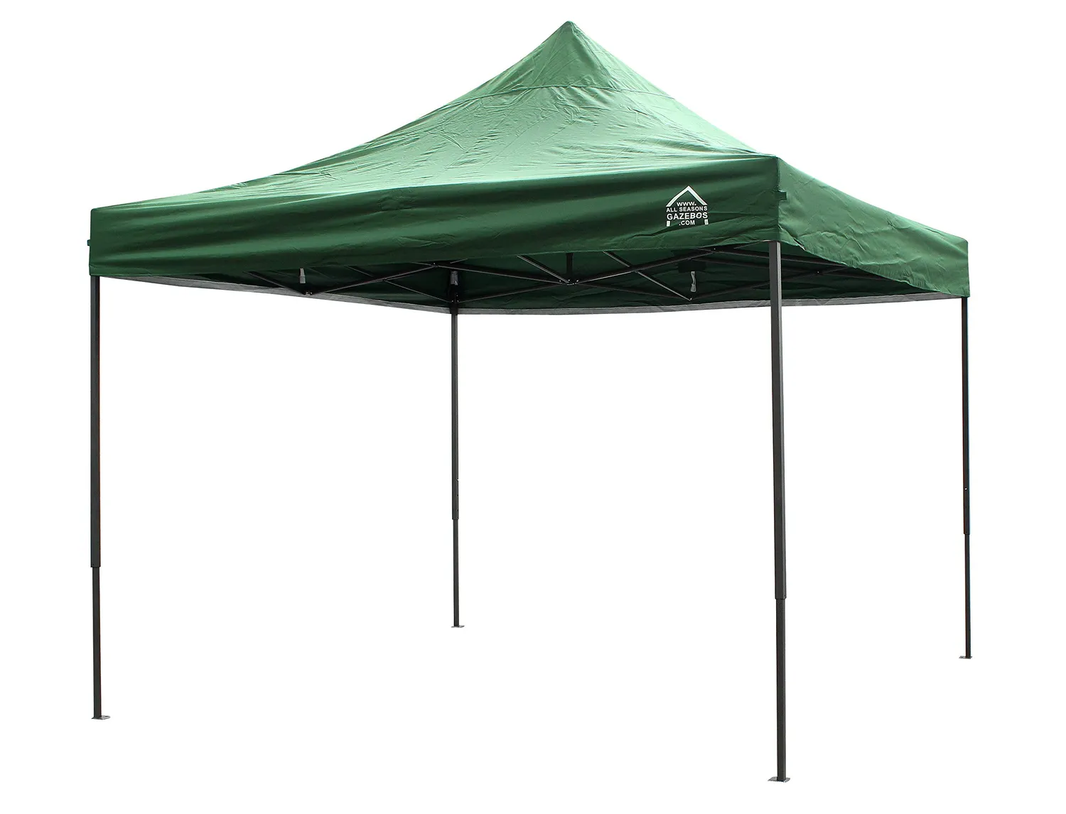 All Seasons Gazebos Robusto 3x3 m gazebo pieghevole verde impermeabile
