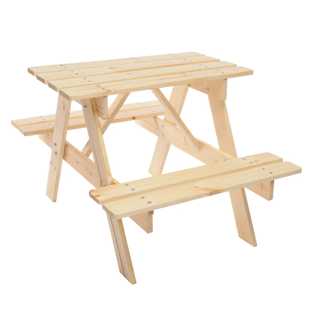 Timbela M012-1 Tavolo Bambini Legno da Esterno