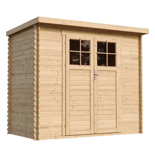 Timbela M310F casetta in legno 235x130 cm 3 m² porta F
