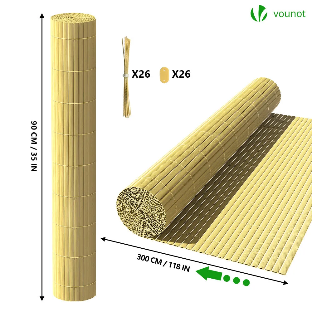 Vounot frangivista PVC 90x300 cm beige rinforzato
