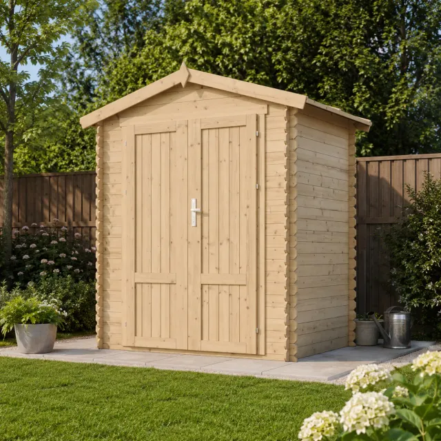 Timbela M367F1 casetta da giardino 180x130 cm 2 m²