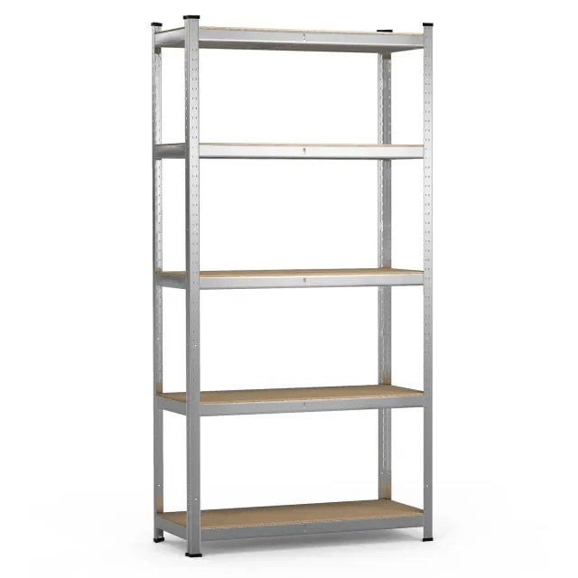 Vounot Scaffale Metallo 5 Ripiani 90x40x180 cm 875 kg