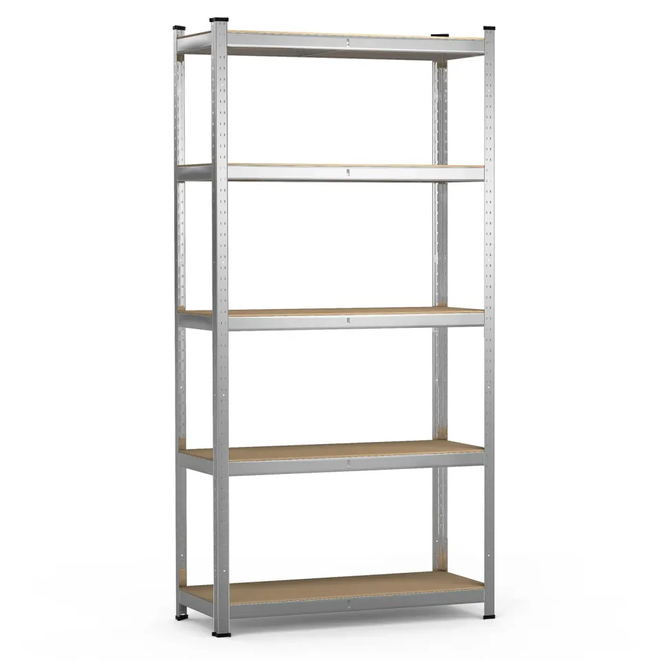 Vounot Scaffale Metallo 5 Ripiani 90x40x180 cm 875 kg