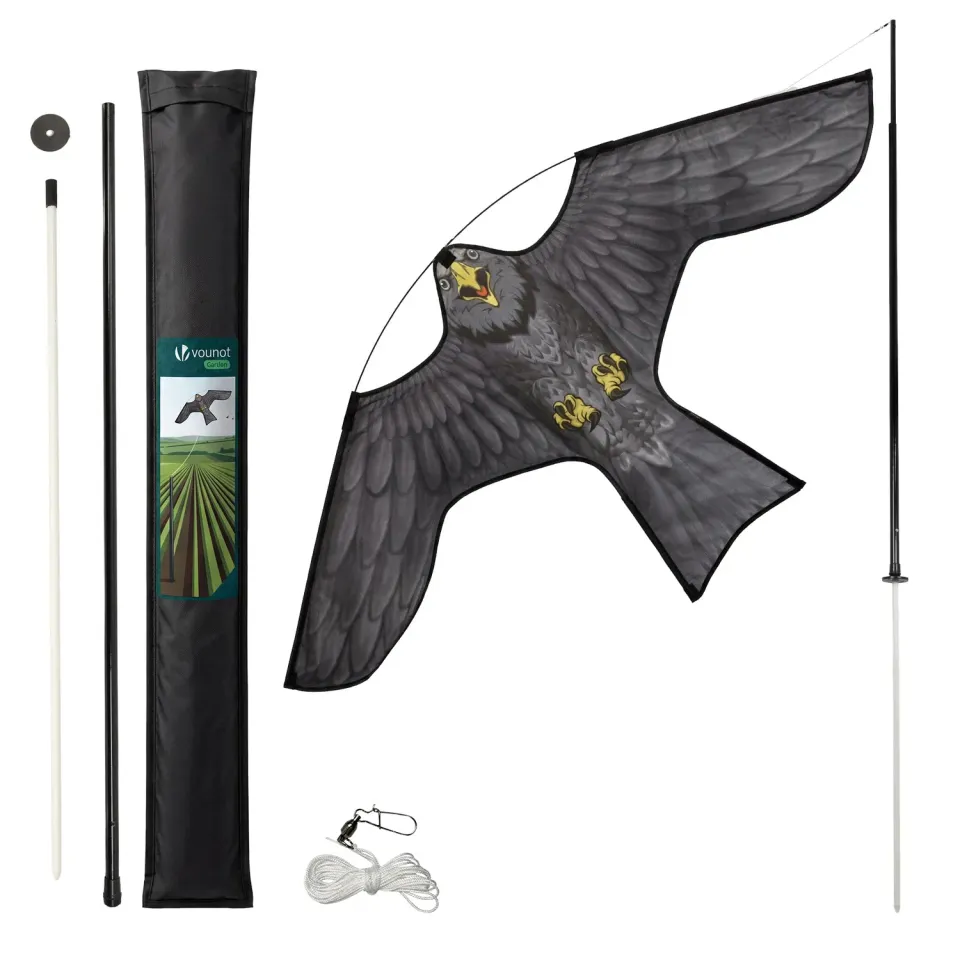 Vounot Aquilone Spaventapasseri Falco con Palo 140x70cm