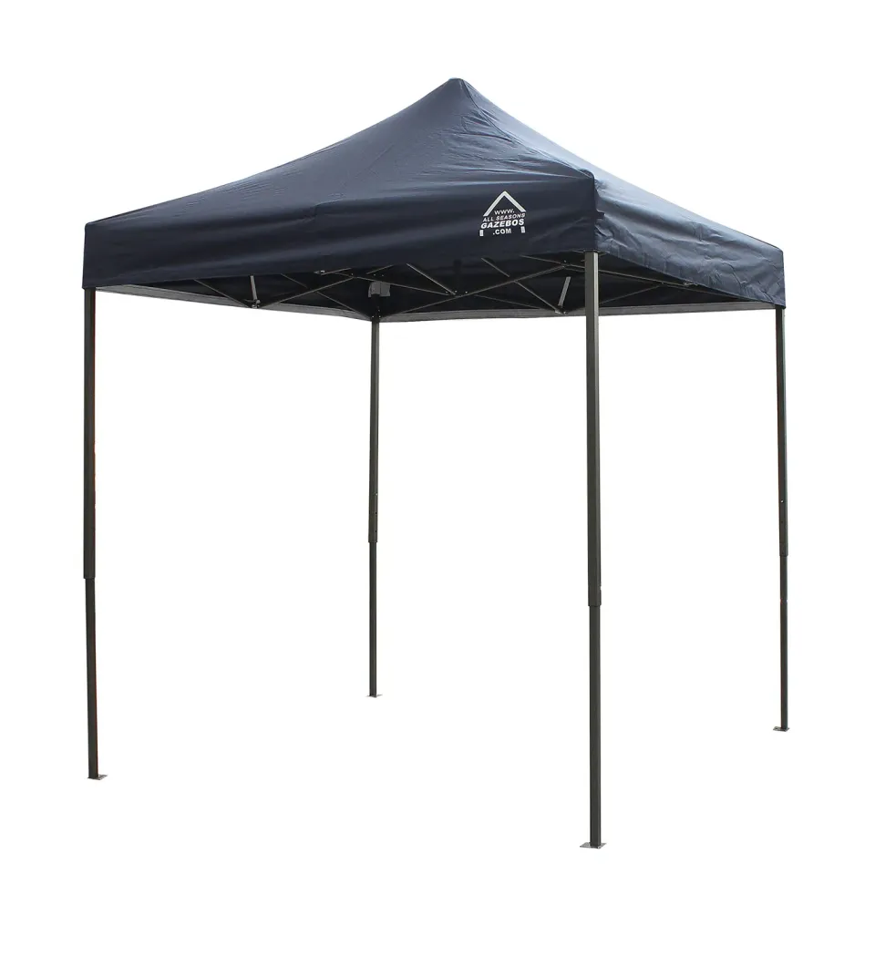 All Seasons Gazebos Gazebo Pieghevole 2x2 m Blu Marino Impermeabile